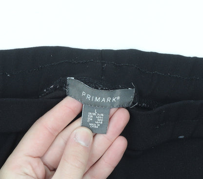 Primark Women’s Black Jogger Trousers Size 14-16 with Elastic Waist