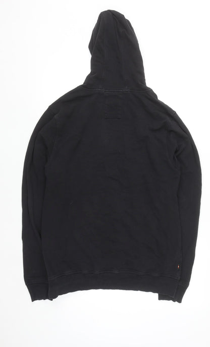 Luke Sport Men's Black XL Pullover Hoodie with Logo Print