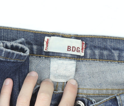 BDG Womens Blue Bootcut Stretch Denim Jeans Size 10 Regular