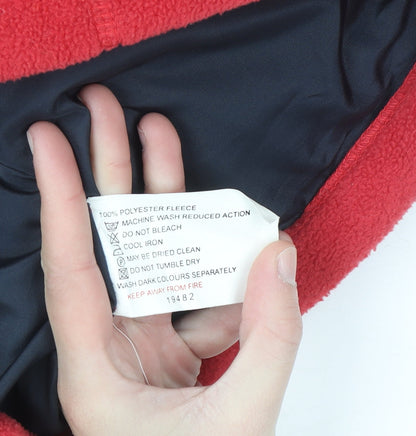 Portwest Men's Red Fleece Bodywarmer Waistcoat Size L