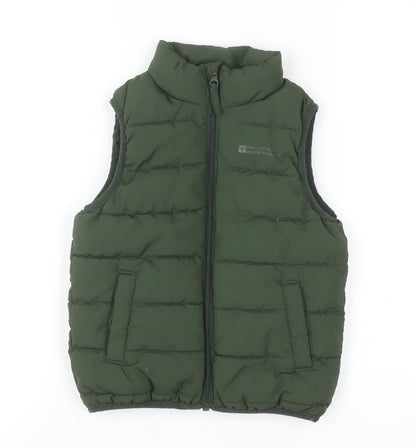 Mountain Warehouse Boys Green 3-4 Years Padded Water Resistant Bodywarmer