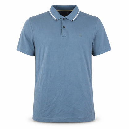 XV Kings Men's Blue Slim Fit Cotton Polo Shirt M