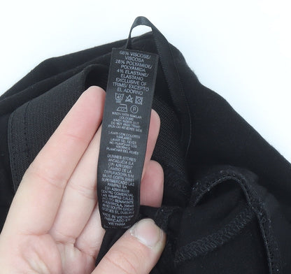 Dunnes Women's Black Stretch Leggings Size S