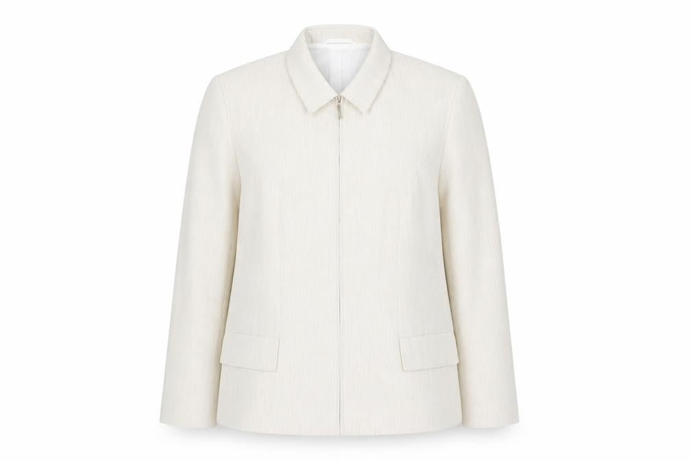 Gerry Weber Women's Beige Classic Suit Jacket Size 16 Polyester Lined
