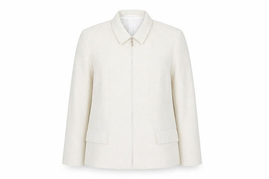 Gerry Weber Women's Beige Classic Suit Jacket Size 16 Polyester Lined