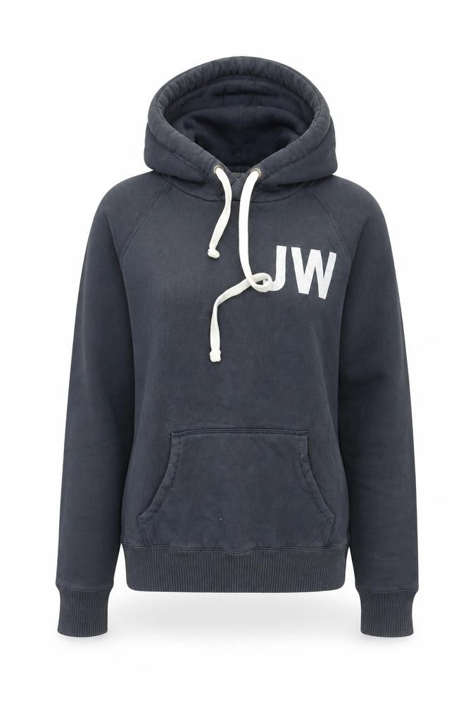 Jack Wills Women's Navy Blue Pullover Hoodie Size 8 Cotton Blend