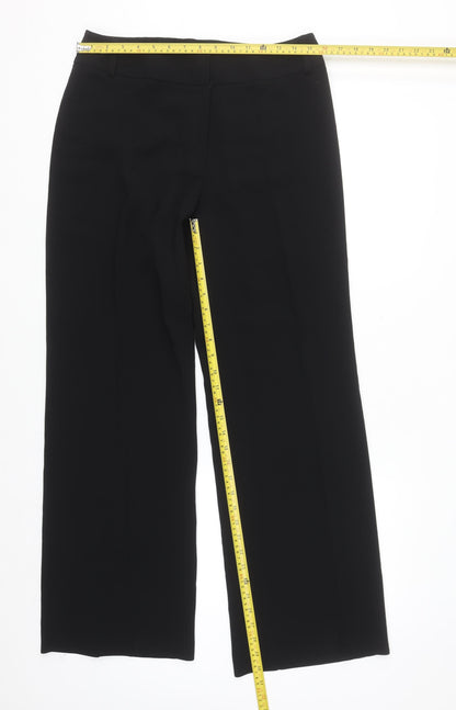 Dunnes Stores Women's Black Size 12 Straight Leg Dress Pants