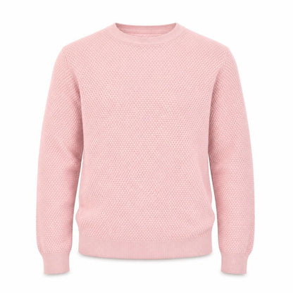 Primark Men's Pink Cotton Crew Neck Jumper M