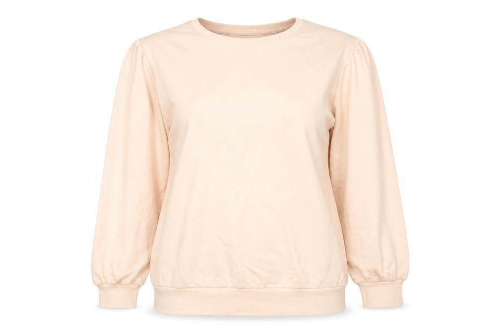 Avenue Women Peach Pullover Sweatshirt Size 12-14 Cotton Blend