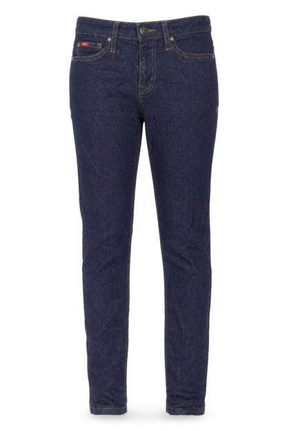Lee Cooper Women's Blue Skinny Jeans Size 10 Mid Rise Denim