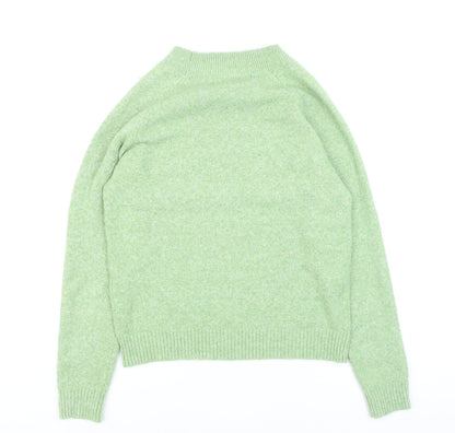Vero Moda Women Green XS Crew Neck Long Sleeve Knit Jumper