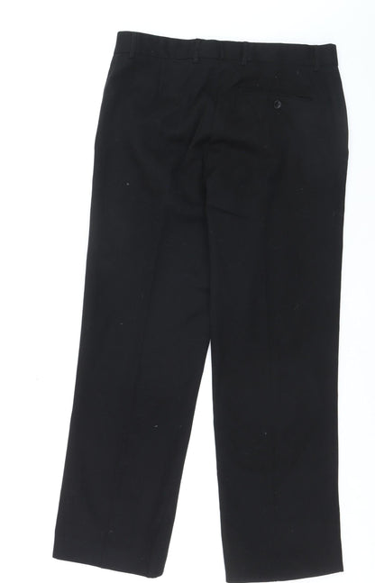 Cedarwood State Women's Black Regular Fit Dress Pants 34W 29L