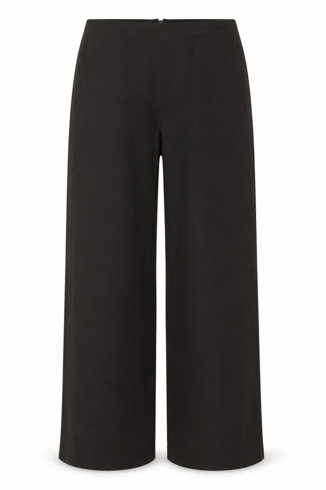 MNG Women's Black Tailored Stretch Trousers Size 12 Regular Fit
