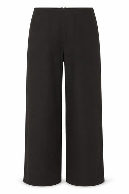 MNG Women's Black Tailored Stretch Trousers Size 12 Regular Fit