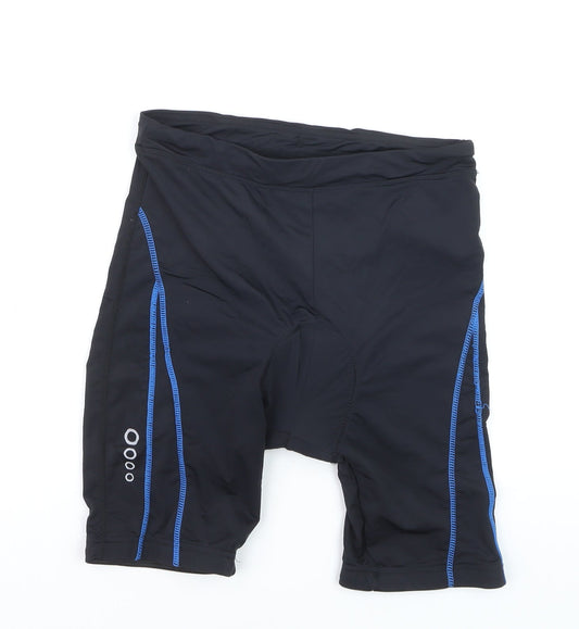 Crivit Men's Black Cycling Compression Shorts Size M
