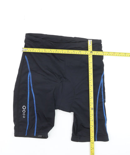 Crivit Men's Black Cycling Compression Shorts Size M