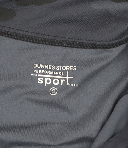 Dunnes Stores Women's Black Camo Full Zip Track Jacket Size 8