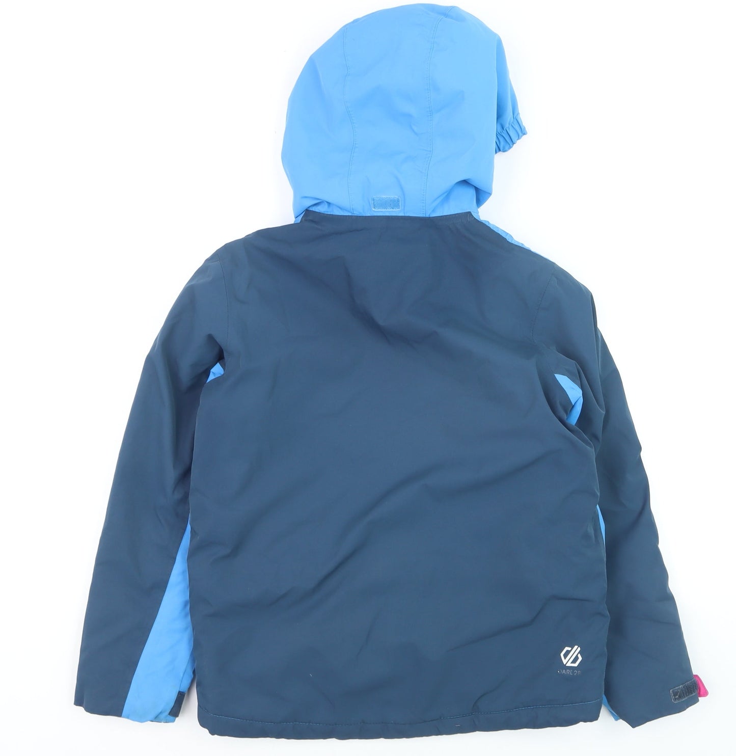 Dare 2B Girls Blue Waterproof Ski Jacket Hooded 9-10 Years