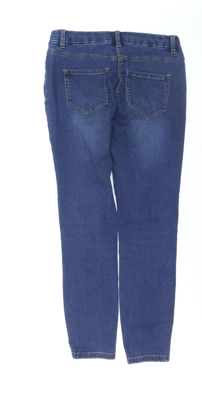 Next Womens Blue Jegging Jeans Size 12 Slim Fit Denim