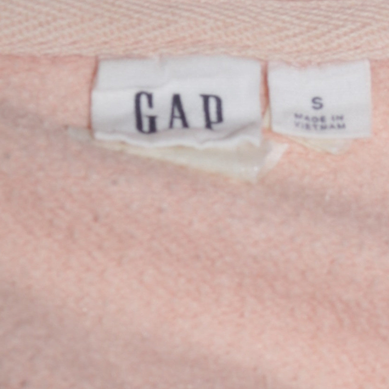 GAP Women Pink Full Zip Hoodie Small Cotton Blend Casual