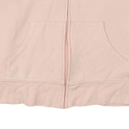 GAP Women Pink Full Zip Hoodie Small Cotton Blend Casual