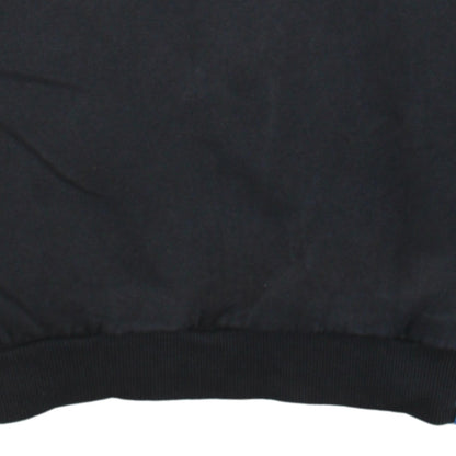 Adidas Men's Black Graphic Trefoil Logo Pullover Sweatshirt Size M