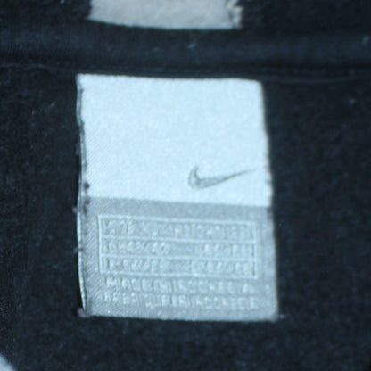 Nike Men's Black Pullover Hoodie L Fleece Sportswear Logo