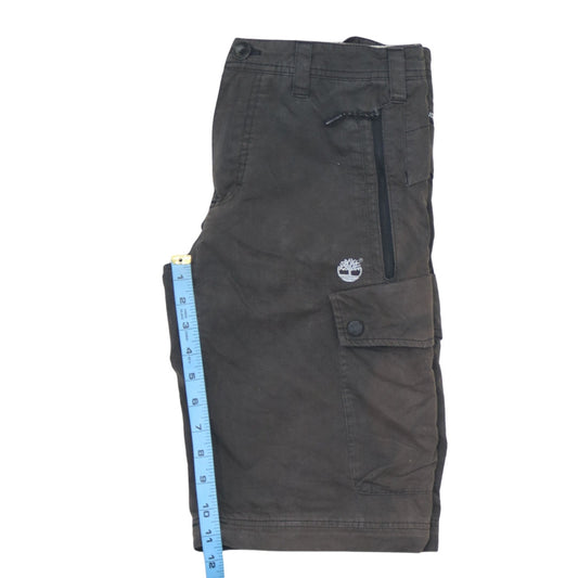 Timberland Men's Brown Cargo Shorts Size 29 Regular Fit Outdoor