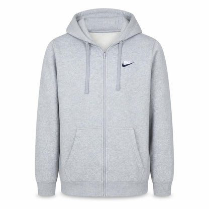 Nike Men's Grey Full Zip Hoodie Size Small Regular Fit
