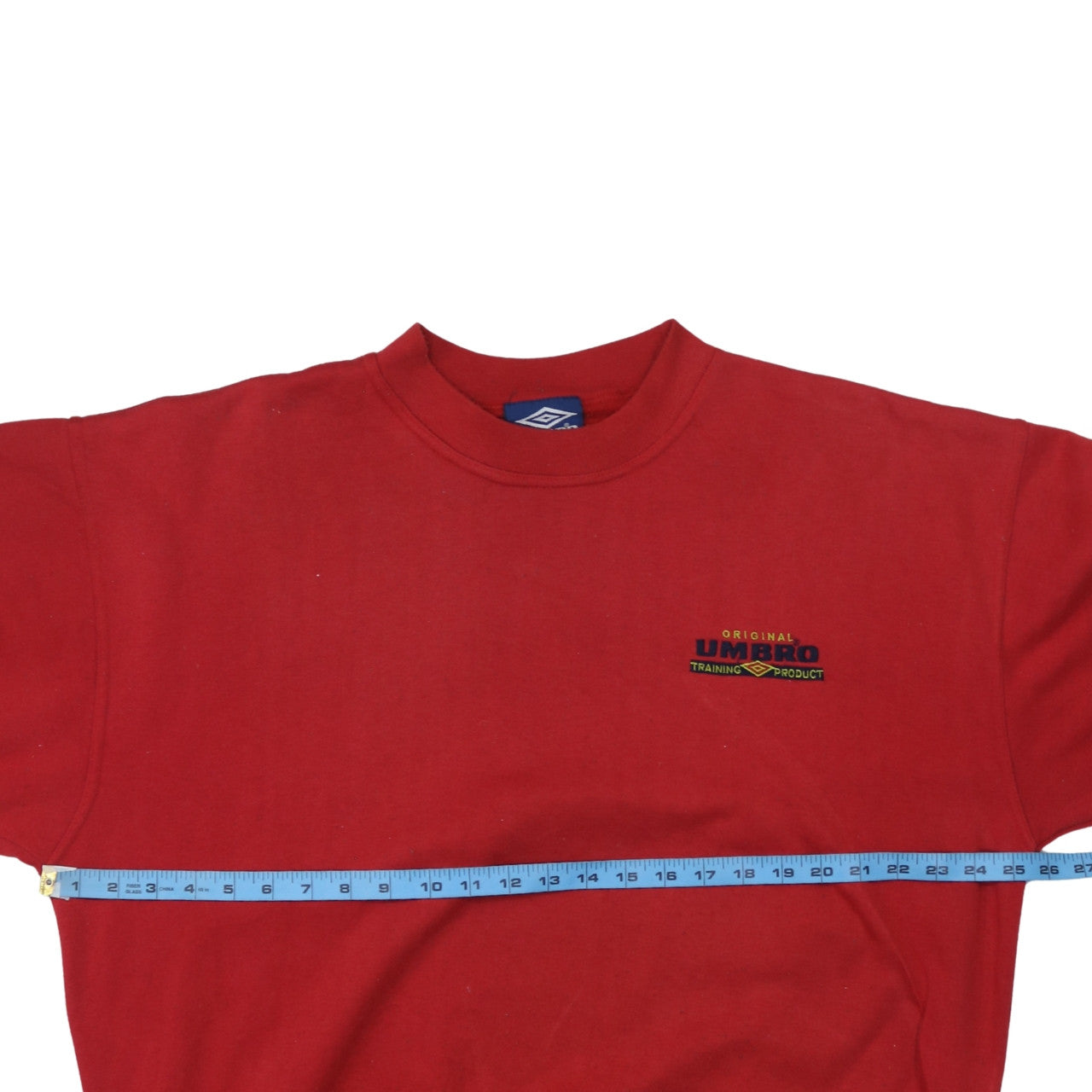 Umbro Mens Red XXL Crew Neck Pullover Sweatshirt
