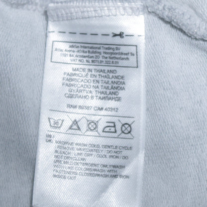 Adidas Women’s Light Grey Hooded Pullover Hoodie Size S