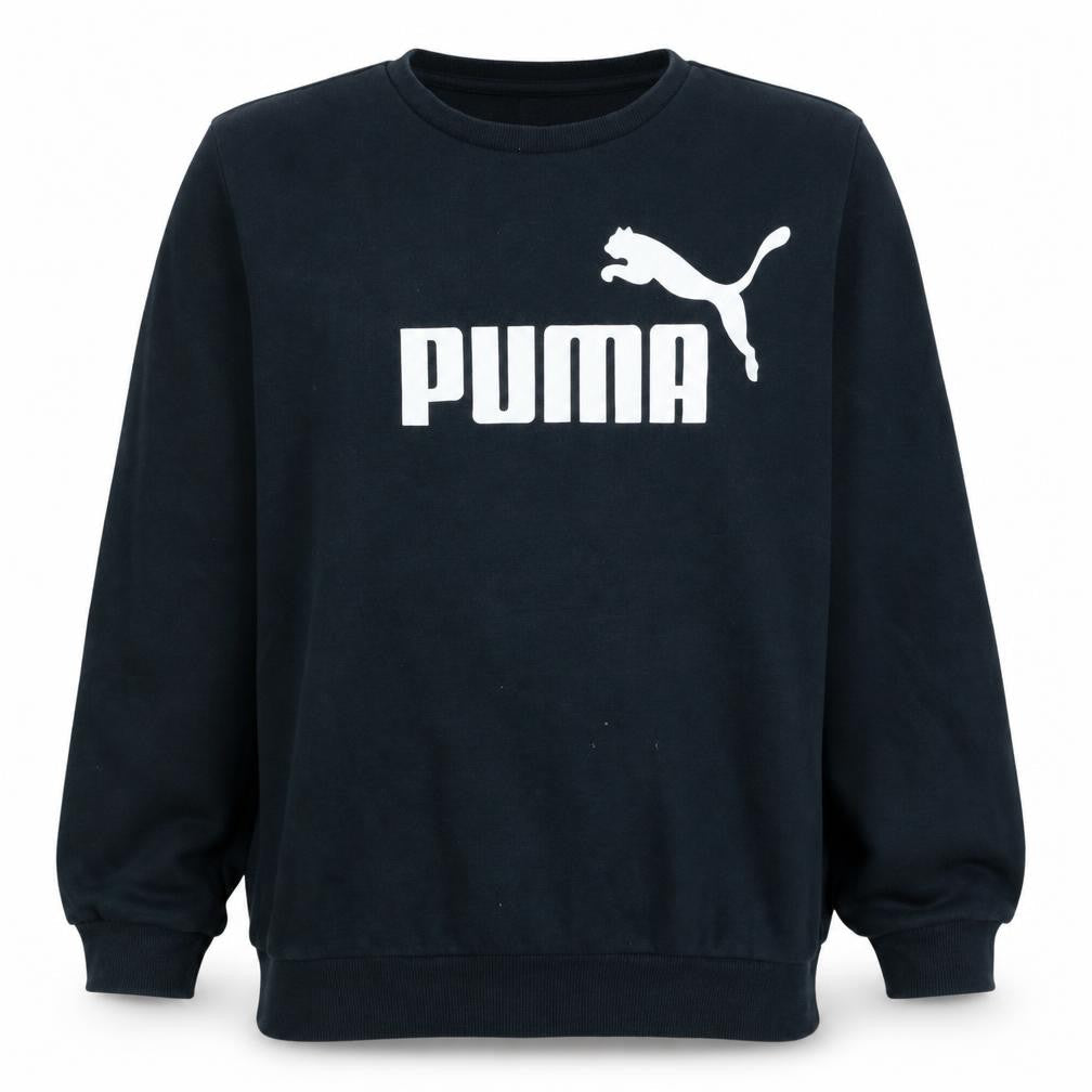 Puma Men's Black XL Crew Neck Pullover Sweatshirt