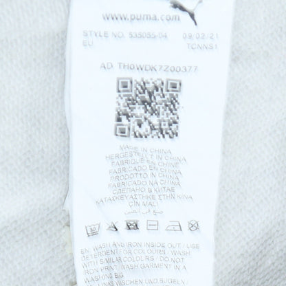 Puma Men's Grey Pullover Hoodie Size M Regular Fit Sportswear