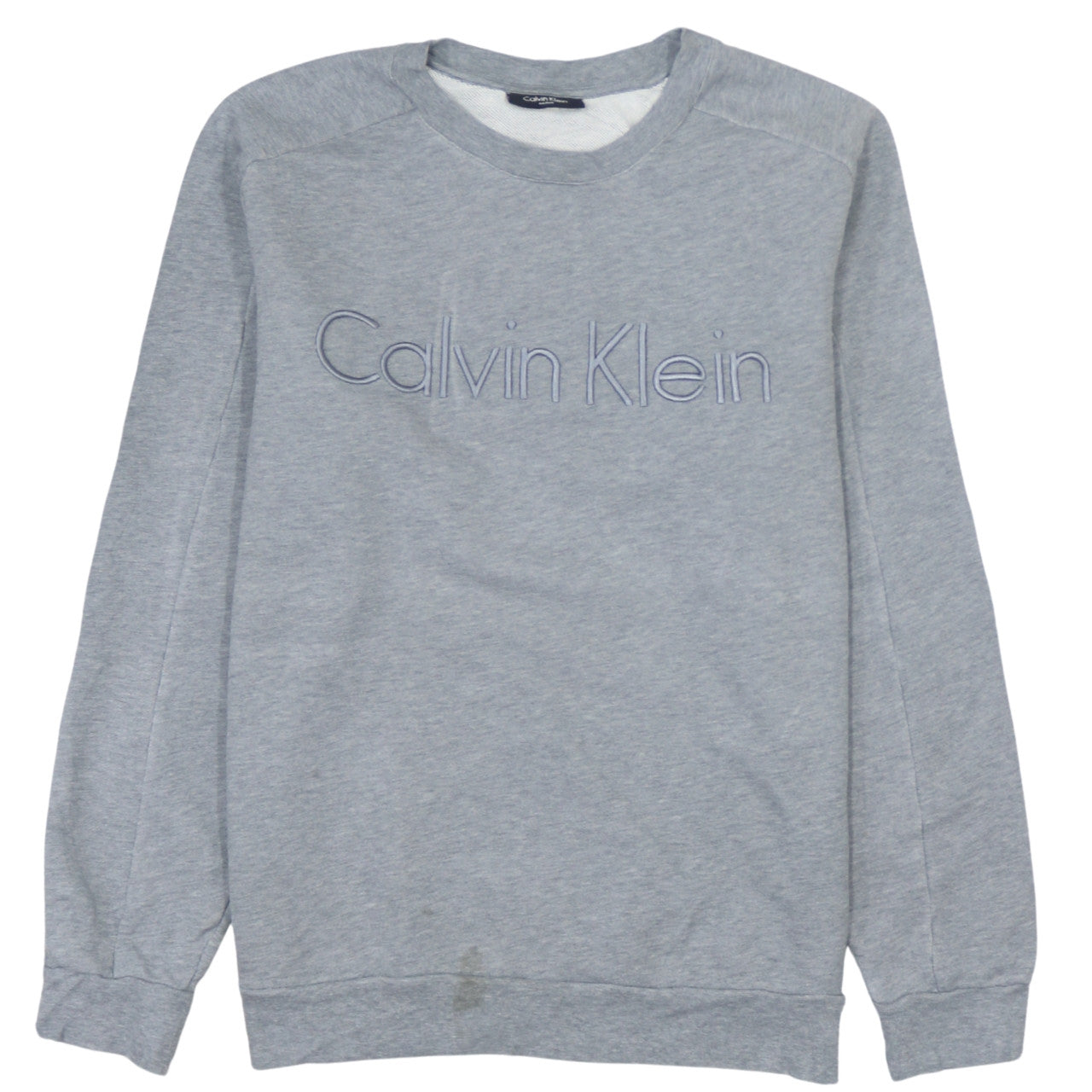 Calvin Klein Men's Grey Medium Pullover Sweatshirt