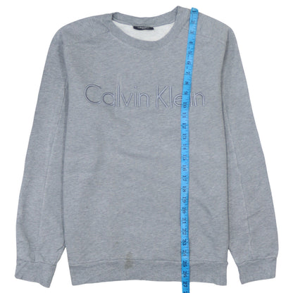Calvin Klein Men's Grey Medium Pullover Sweatshirt