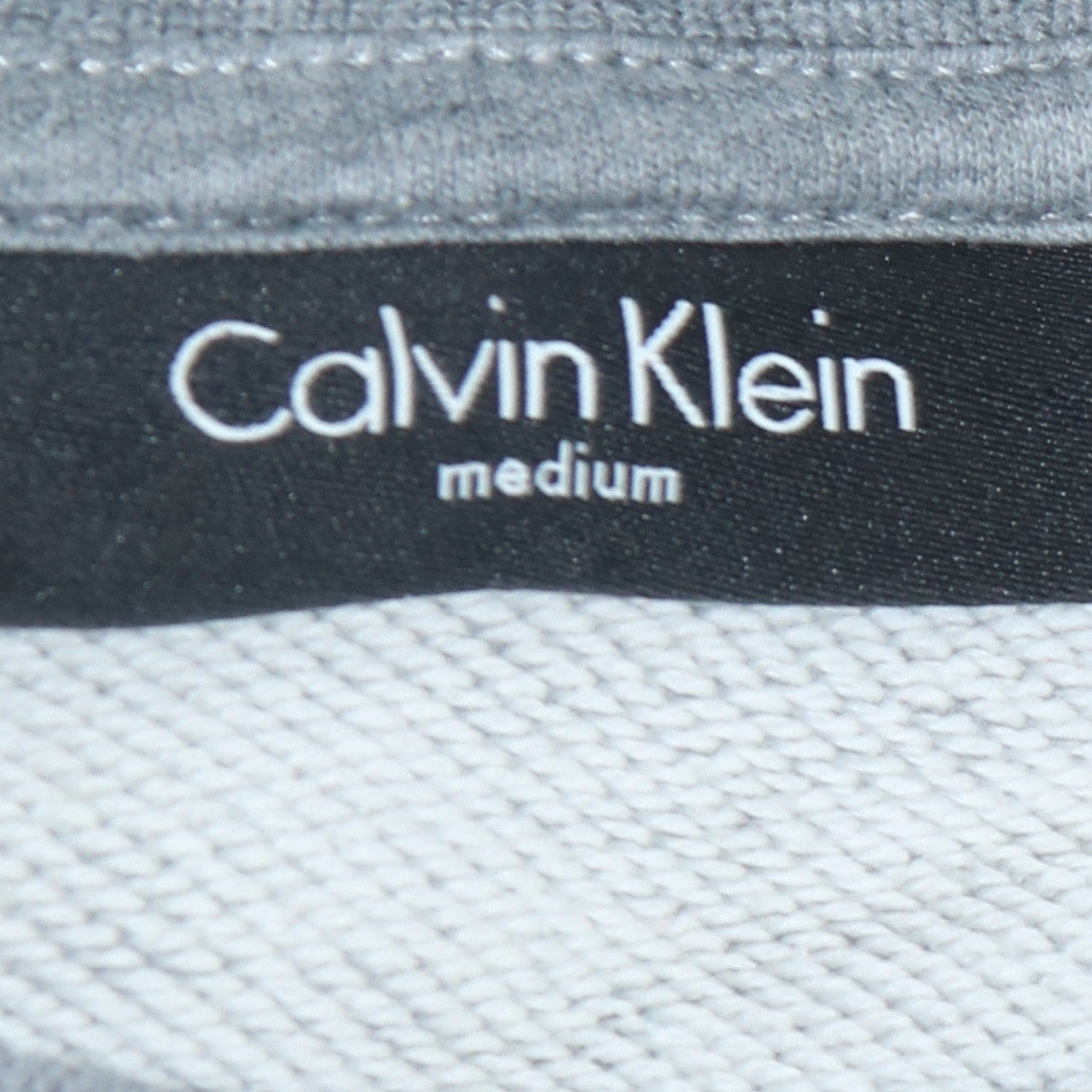 Calvin Klein Men's Grey Medium Pullover Sweatshirt