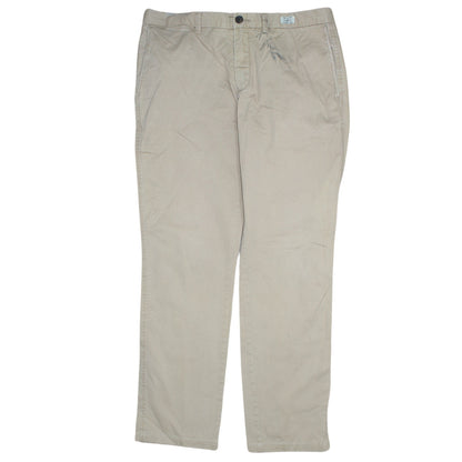Tommy Hilfiger Men's Beige Chino Trousers Size 36x34 Regular Fit