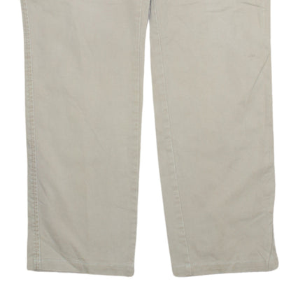Tommy Hilfiger Men's Beige Chino Trousers Size 36x34 Regular Fit