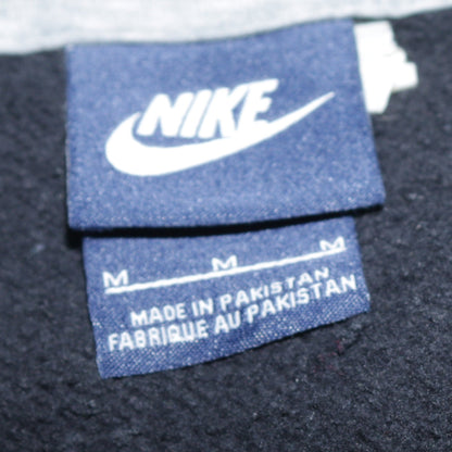 Nike Men's Black Full Zip Hoodie Size M Sports Fleece Sweatshirt