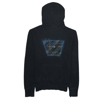 Puma Boys Black Pullover Hoodie 16 Years Logo Graphic Cotton Sweatshirt