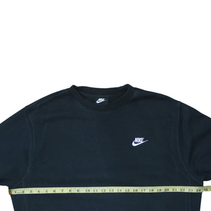 Nike Men's Black L Pullover Crew Neck Fleece Sweatshirt