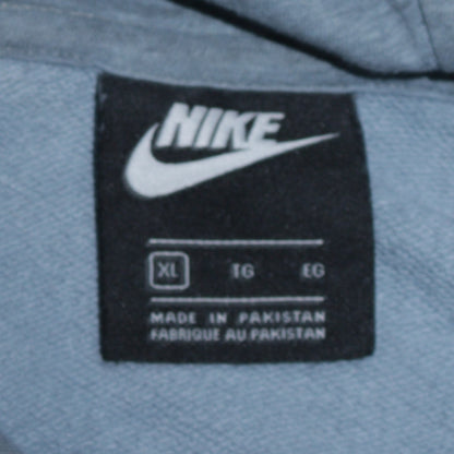 Nike Womens Blue Pullover Hoodie Dress XL Casual Lightweight