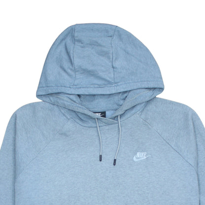 Nike Womens Blue Pullover Hoodie Dress XL Casual Lightweight