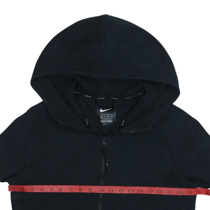 Nike Men's Black Full Zip Hoodie XS - Lightweight Sportswear