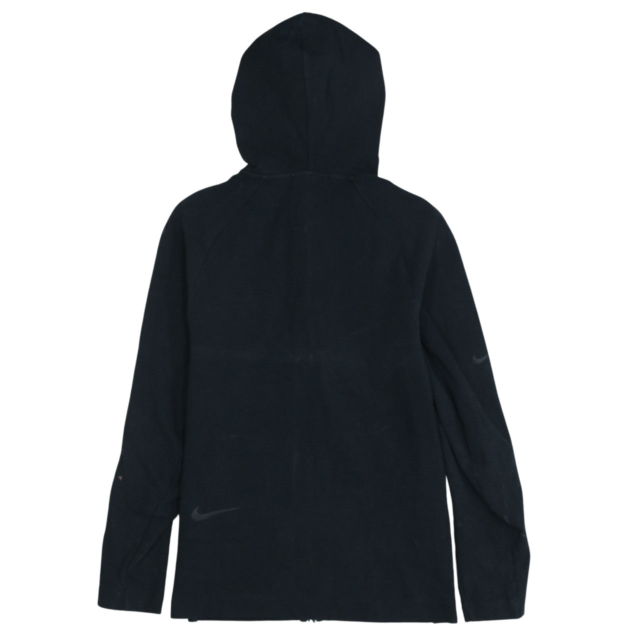 Nike Men's Black Full Zip Hoodie XS - Lightweight Sportswear