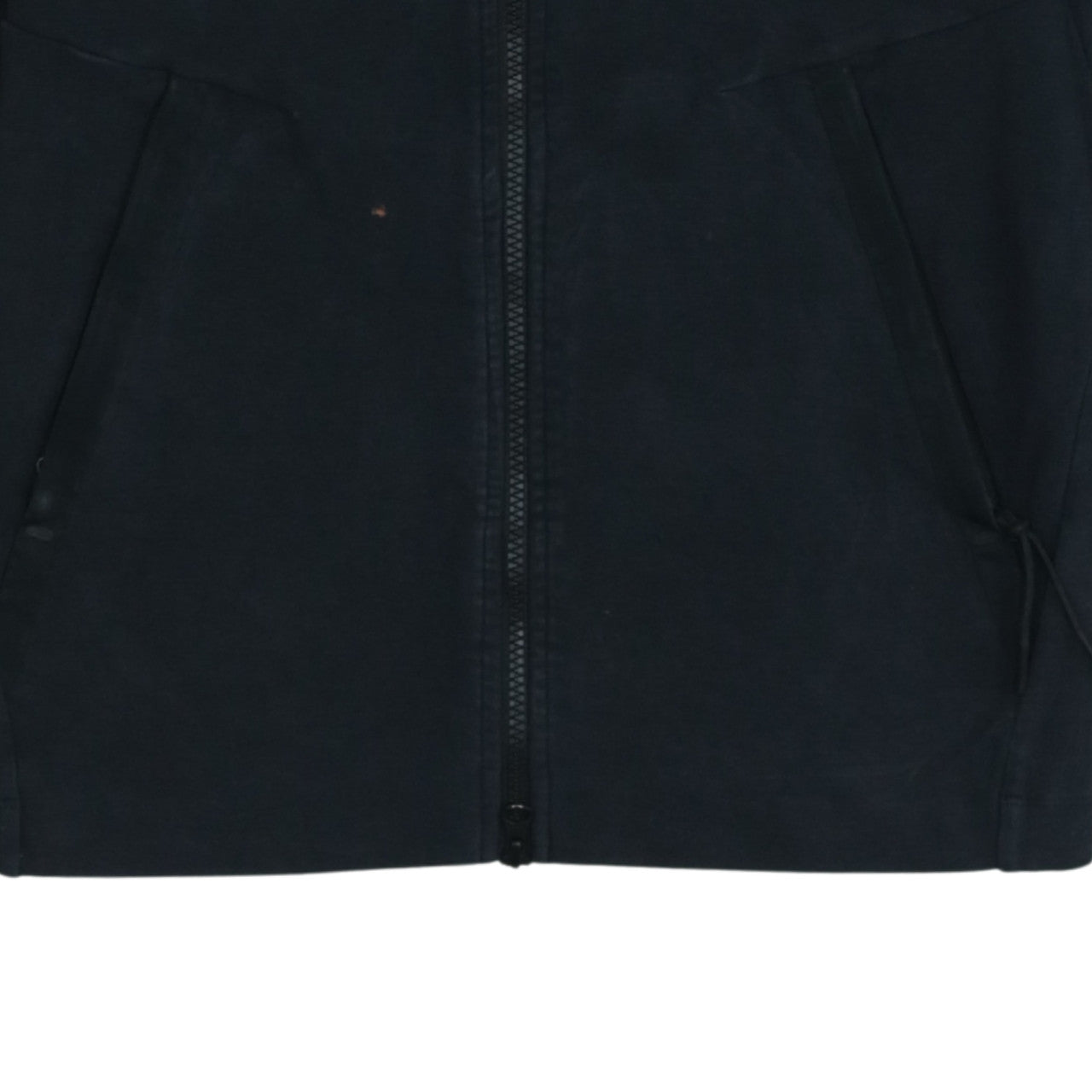 Nike Men's Black Full Zip Hoodie XS - Lightweight Sportswear