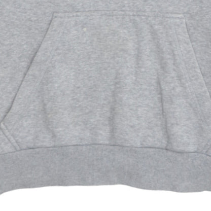 Adidas Men’s Grey Pullover Hoodie Size S Regular Fit Fleece
