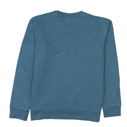 Hugo Boss Men's Blue Logo Crew Neck Pullover Sweatshirt Size L