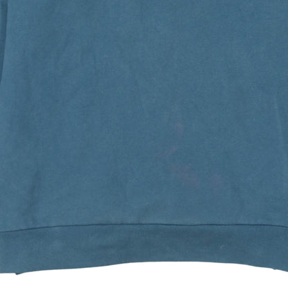Hugo Boss Men's Blue Logo Crew Neck Pullover Sweatshirt Size L