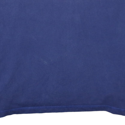 Napapijri Men's Blue 3XL Long Sleeve Cotton Polo Shirt